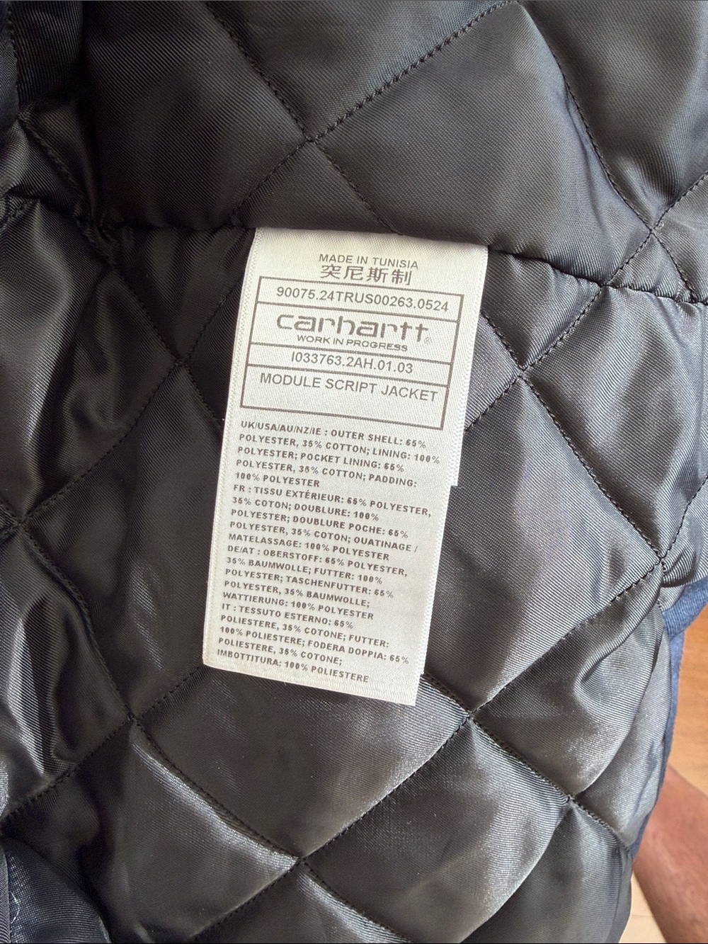 Carhartt WIP Module Script Jacket - Picture 4 of 4